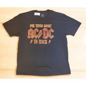 AC/DC Tshirt Men's Sz XL 'For‎ Those About To Rock' Officially Licensed B…